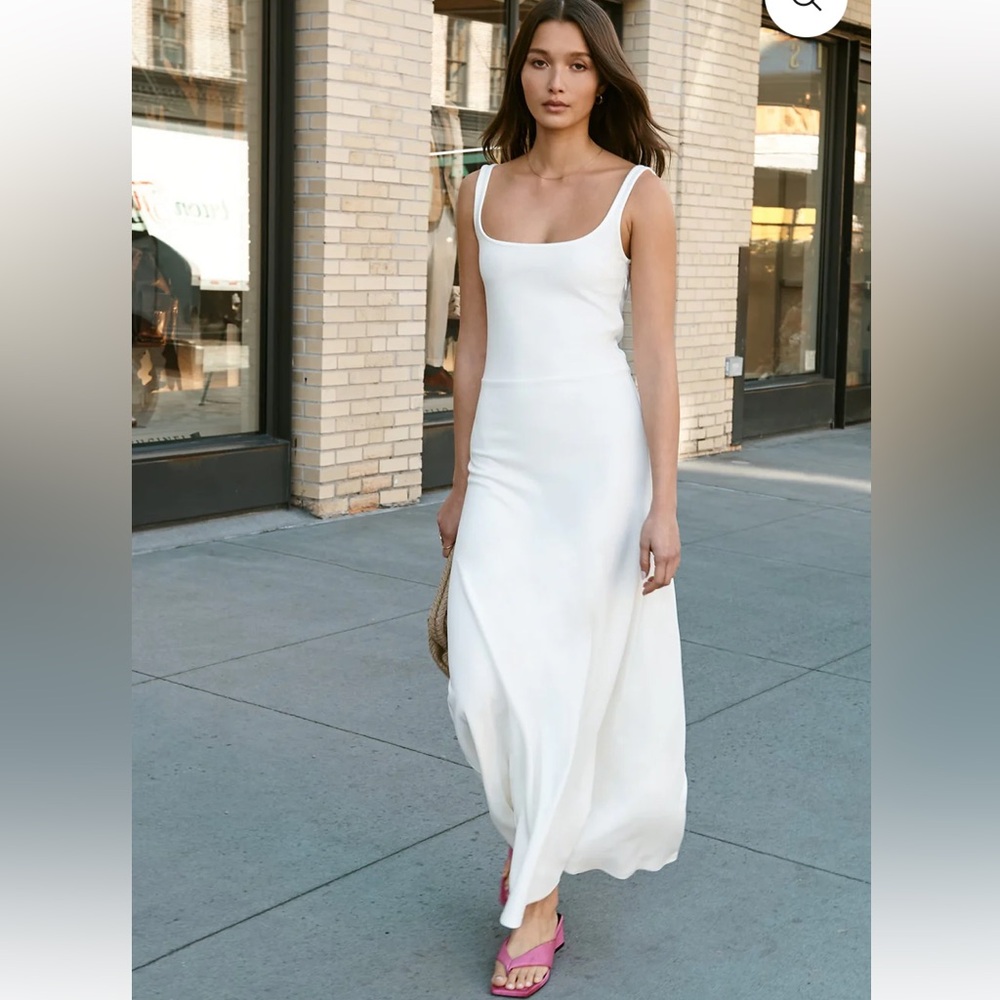 Chic White Maxi Dress - Marcella Marvin - Picture 2 of 10